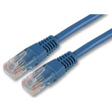 1m Blue Cat 5e / Ethernet Patch Lead